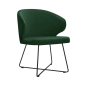 Preview: Stuhl ACTON CROSS dunkelgrün - www.artigo.at
